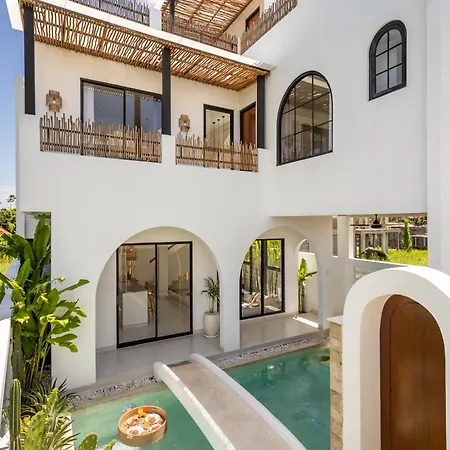2Bd Mediterranean Canggu Villa With Rooftop And Private Pool